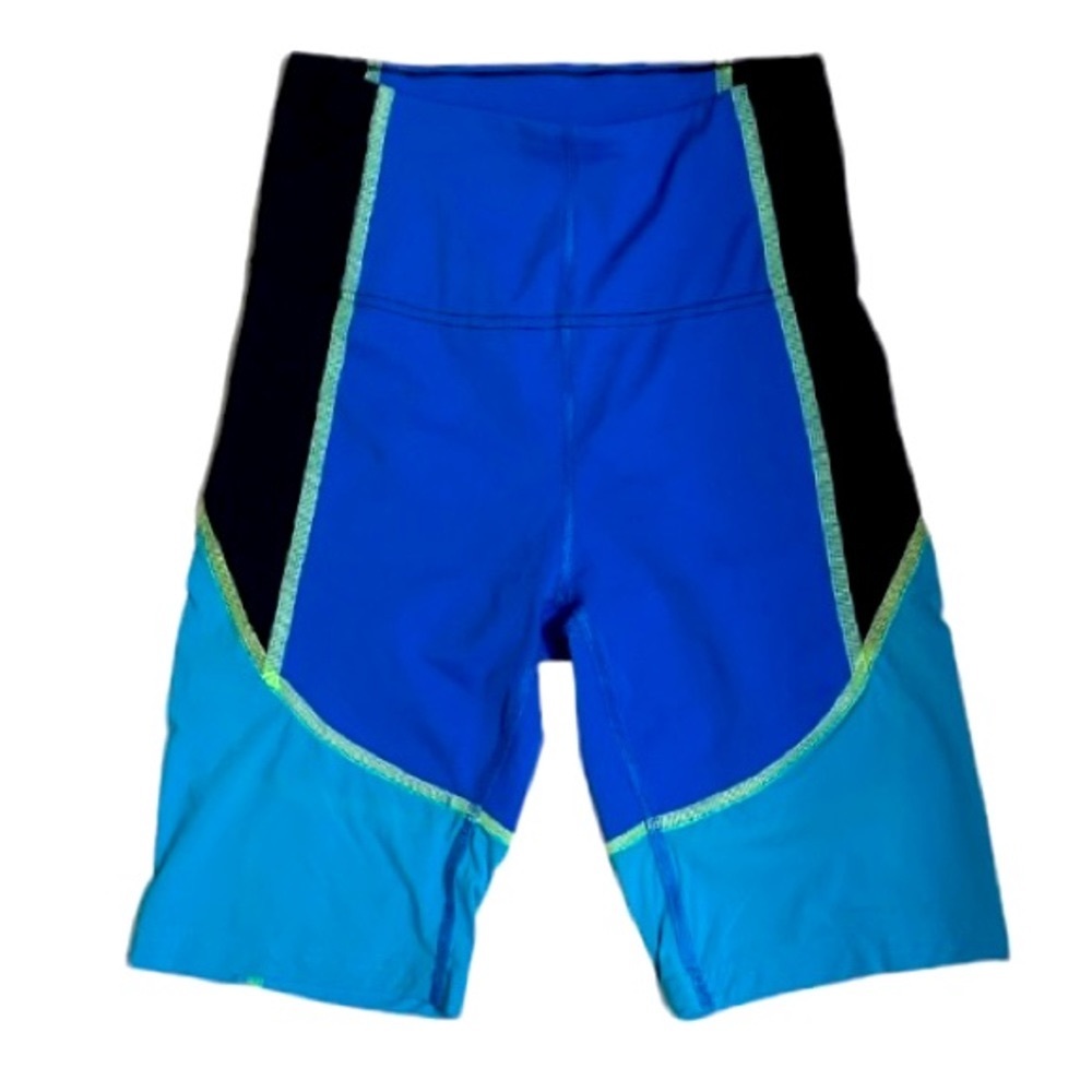 Colorblock Biker Short